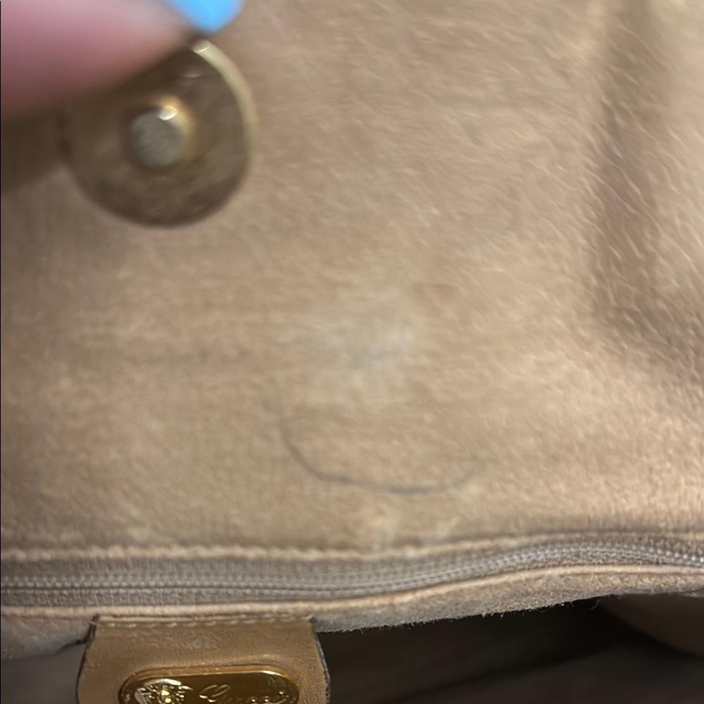 Vintage Gucci Brown and Tan Monogram Shoulder Bag - Picture 12 of 16